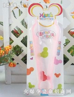 米老鼠粉色嬰兒奶瓶夾