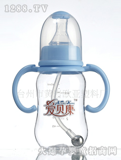 140ML圓弧兩柄自動奶瓶