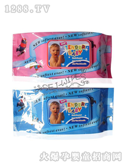 舒爾潔嬰兒濕巾2包