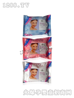 舒爾潔嬰兒濕巾淺藍(lán)色小包裝