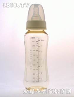 實感PES奶瓶240mL刻度