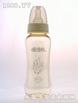 實感PES奶瓶240mL小鳥