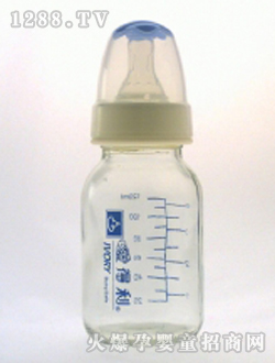 愛得利奶瓶120mL藍色