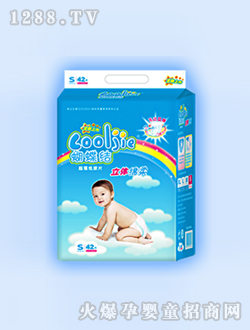 蝴蝶結立體綿柔紙尿褲42片