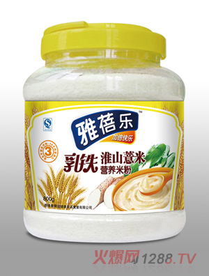 雅蓓樂乳鐵淮山薏米營養(yǎng)米粉