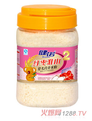 健諾紅棗淮山營養(yǎng)米粉2段