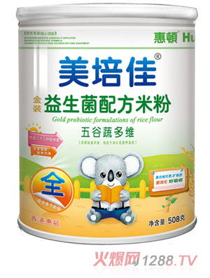 美培佳五谷果蔬益生菌米粉