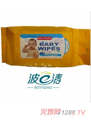 波一清護(hù)臀嬰兒濕巾