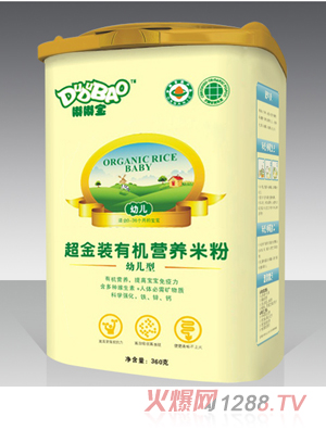 嘟嘟寶幼兒型超金裝有機(jī)營養(yǎng)米粉