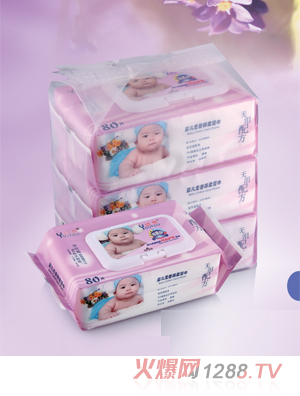 幼柔無淚配方護臀嬰兒濕巾