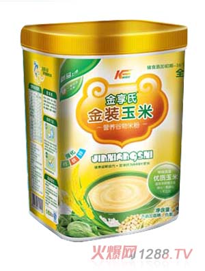 金享氏450g桶裝金裝玉米米粉