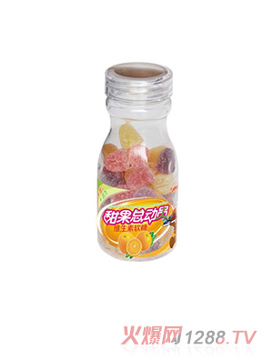 75克甜果總動(dòng)員鮮橙味維生素軟糖