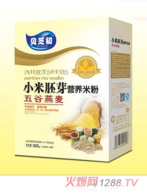 貝芝初五谷燕麥-小米胚芽營養(yǎng)米粉盒裝