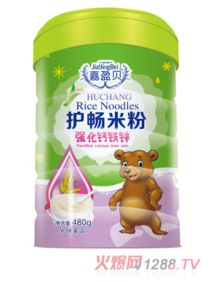 嘉盈貝強化鈣鐵鋅護暢米粉