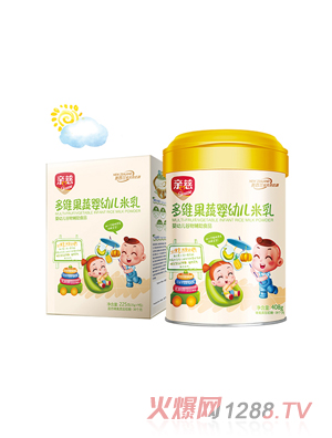 親慈多維果蔬嬰幼兒米乳