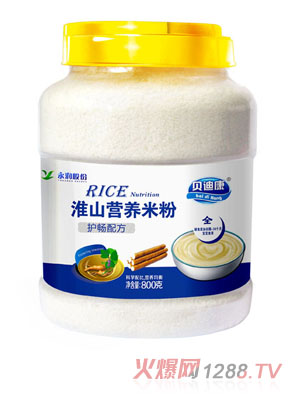 貝迪康淮山營養(yǎng)米粉-護暢配方800g