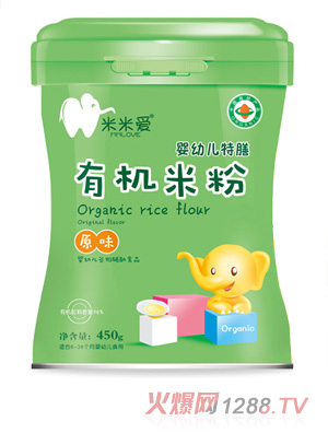 米米愛(ài)有機(jī)米粉 原味 聽(tīng)裝