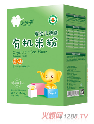 米米愛(ài)有機(jī)米粉 原味 盒裝