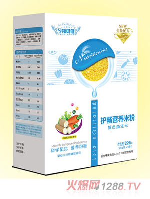今福貝健護(hù)暢營(yíng)養(yǎng)米粉-復(fù)合益生元盒裝