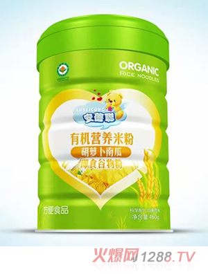 安蓓聰有機營養(yǎng)米粉 胡蘿卜南瓜