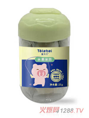 童樂(lè)貝水果米蘇香橙味