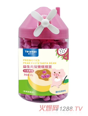 童樂(lè)貝益生元梨膏塔塔豆火龍果味