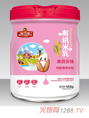 潤為滋有機(jī)米乳 果蔬多維