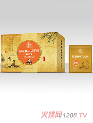 民間郎中草本精華艾浴粉-茯苓