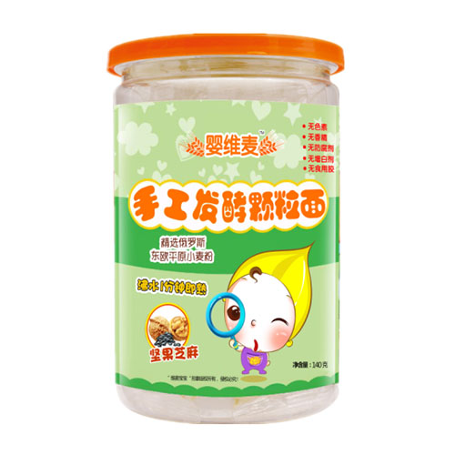 嬰維麥?zhǔn)止ぐl(fā)酵顆粒面堅果芝麻