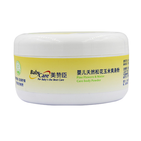 美贊臣嬰兒天然松花玉米爽身粉