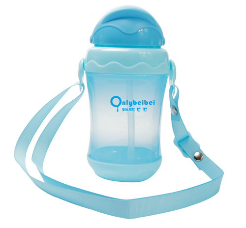 唯昵貝貝兒童背帶水壺藍(lán)色