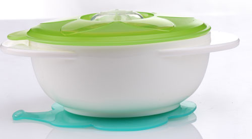 唯昵貝貝嬰兒碗綠色