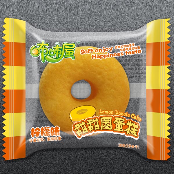 咘咘屋檸檬味甜甜圈蛋糕