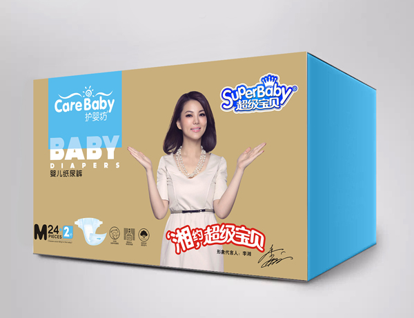 護(hù)嬰坊紙尿褲中盒M