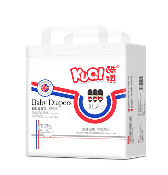 酷琪有氧極薄嬰兒紙尿褲XL24