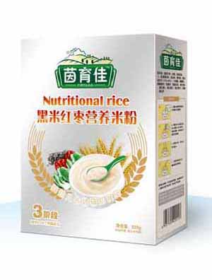 茵育佳黑米紅棗營(yíng)養(yǎng)米粉