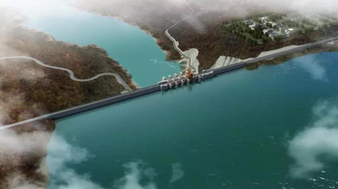 中國企業(yè)在非洲承攬的最大水電工程項目  安哥拉卡古路.卡巴薩水電站 規(guī)劃裝機容量217.2萬千瓦，建成后將滿足安哥拉50%以上供電需求。