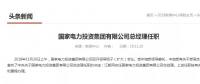國家電投總經(jīng)理在空缺三個月后終補齊！