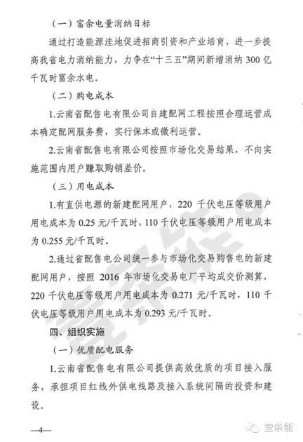 關(guān)于增量配網(wǎng)，云南的這個規(guī)定你肯定想不到